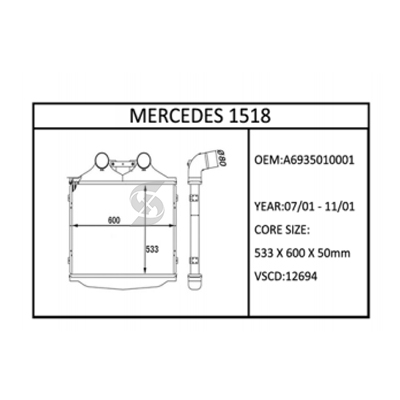 MERCEDES 1518