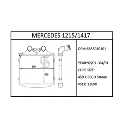 MERCEDES 1215/1417