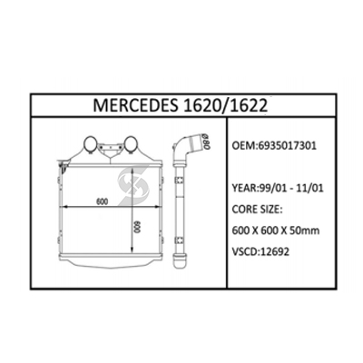 MERCEDES 1620/1622