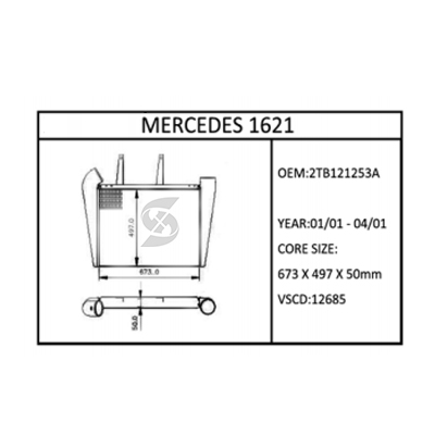 MERCEDES 1621