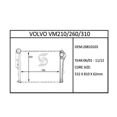 VOLVO VM210/260/310  ​