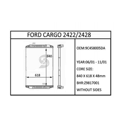 FORD CARGO 24422/2428​