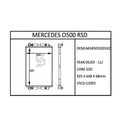​MERCEDES O500 RSD