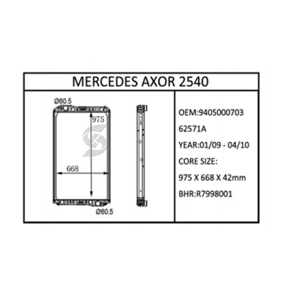 MERCEDES AXOR 2540