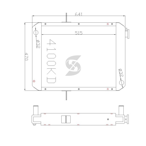 4100KD Refrigerated Truck Auxiliary Engine-Model