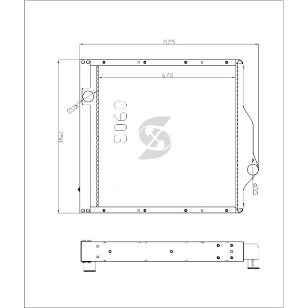 0903 Aluminum-Plastic-Model