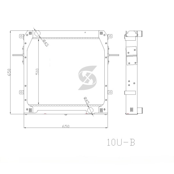 10U-B Aluminum-Plastic-Model
