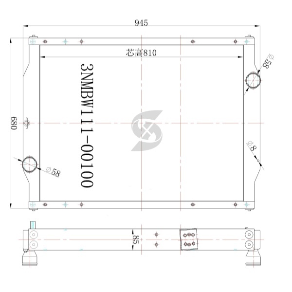 3NMBW111-00100 All-Aluminum-Model