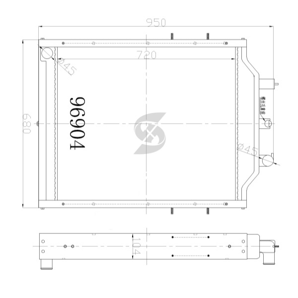 96904 Aluminum-Plastic-Model