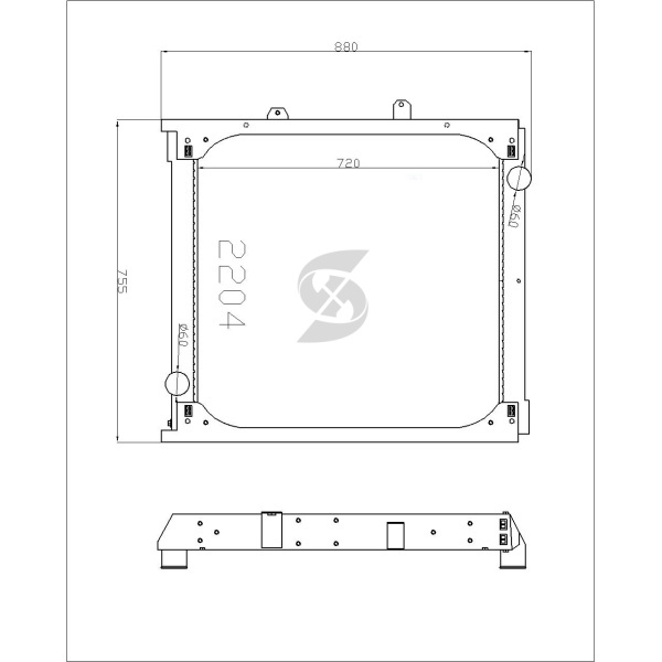 2204 Aluminum-Plastic-Model