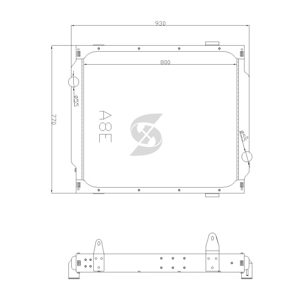 A8E Aluminum-Plastic-Model