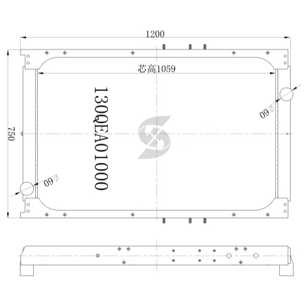 130QEA01000 Aluminum-Plastic-Model
